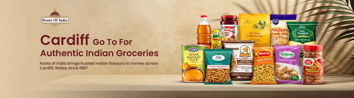 Roots of India: No.1 Indian Grocery Store Online in Cardiff, Wales